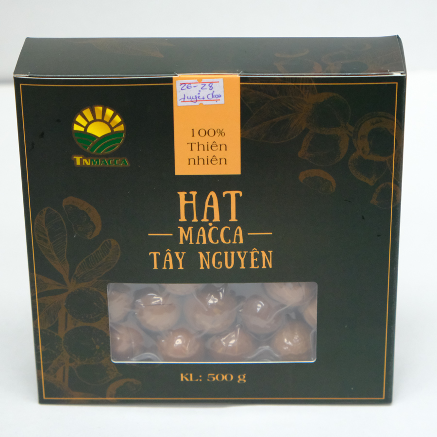 Combo 10 hộp Macca sấy nứt size 26-28 tuyển chọn mm 500g ( 5 Kg )