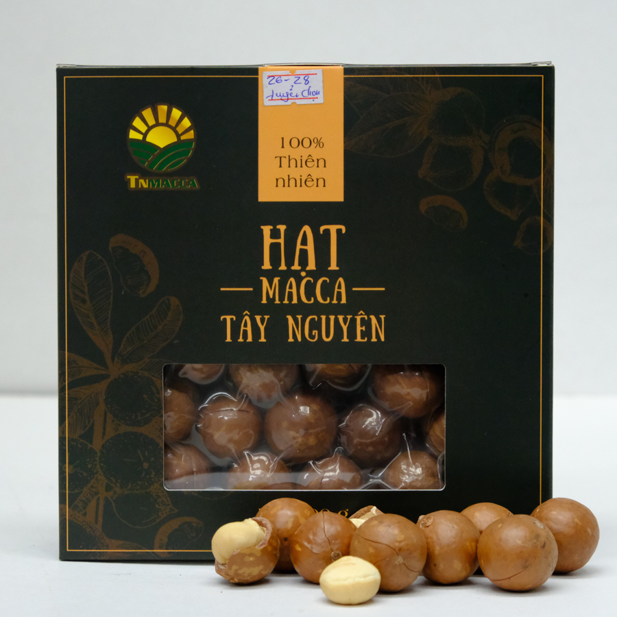 Combo 10 hộp Macca sấy nứt size 26-28 tuyển chọn mm 500g ( 5 Kg )