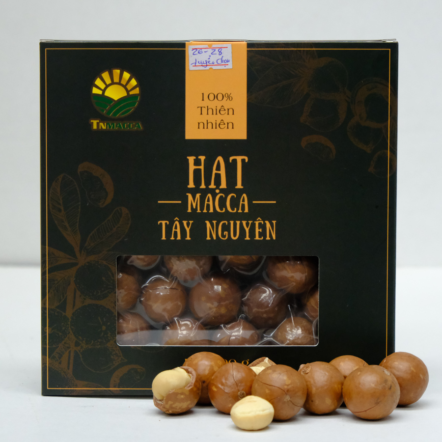 Combo 10 hộp Macca sấy nứt size 26-28 tuyển chọn mm 500g ( 5 Kg )