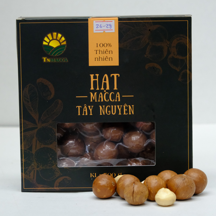 Combo 10 hộp Macca sấy nứt size 26-28mm 500g ( 5 Kg )