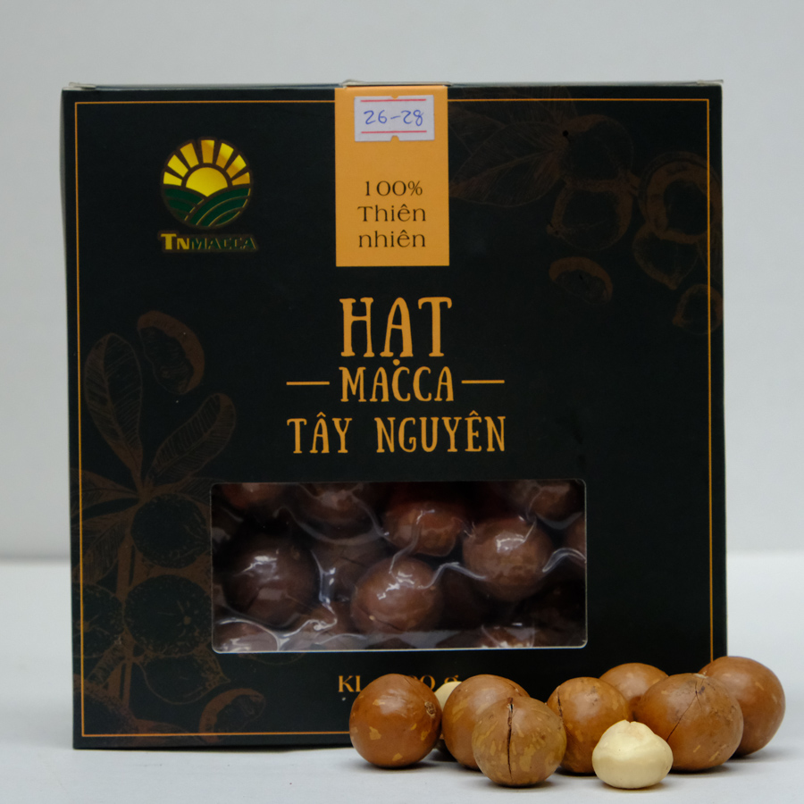 Combo 10 hộp Macca sấy nứt size 26-28mm 500g ( 5 Kg )