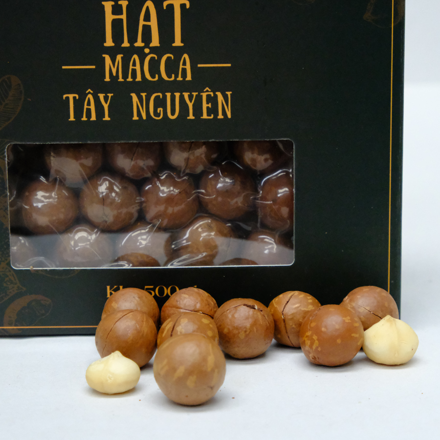 Macca sấy nứt size 17-20 mm hộp 500g