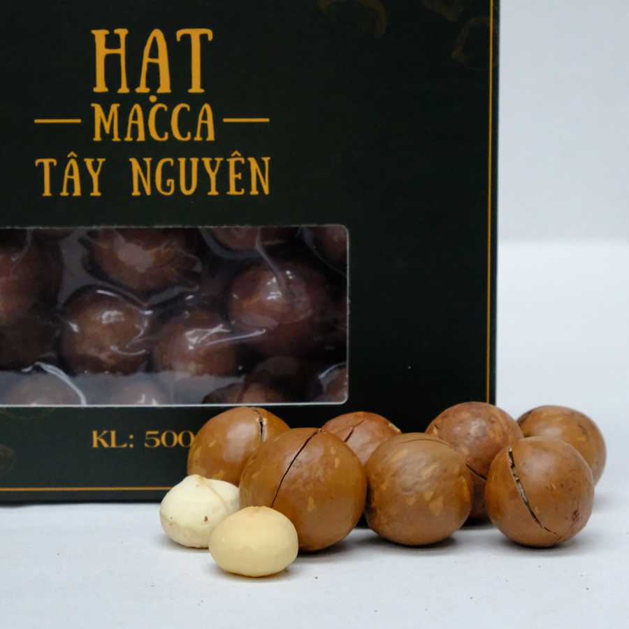 Macca Sấy Nứt Flagship Đặc Biệt  Hộp 500g 