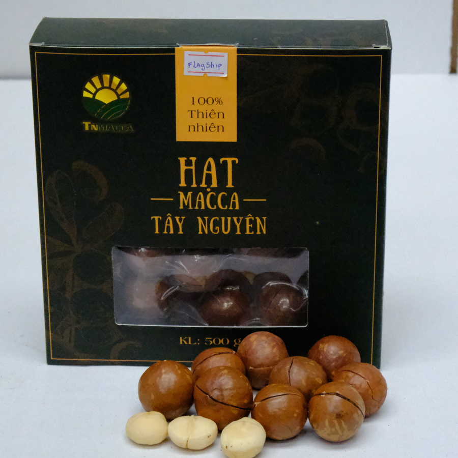 Macca sấy nứt  Flagship Đặc Biệt - 2 Hộp 500g ( 1 kg )