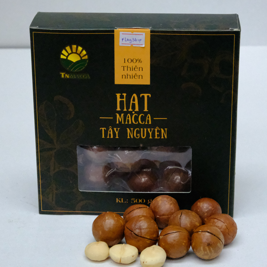 Macca sấy nứt  Flagship Đặc Biệt - 2 Hộp 500g ( 1 kg )