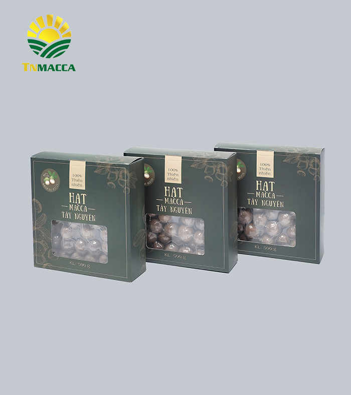 Combo 6 hộp Macca sấy nứt size 26-28 tuyển chọn mm 500g ( 3 Kg )