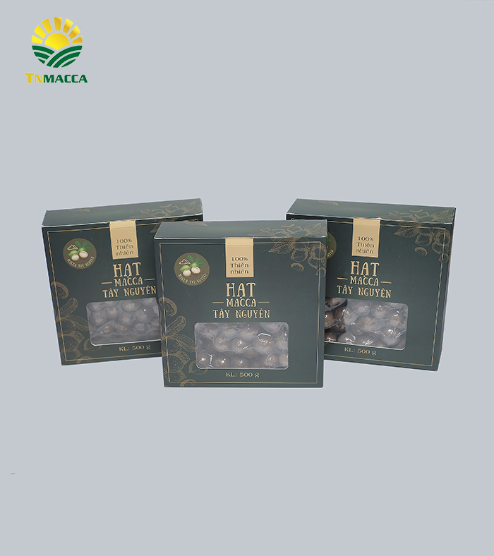 Combo 6 hộp Macca sấy nứt size 26-28  mm 500g ( 3 Kg )